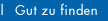 Gut zu finden